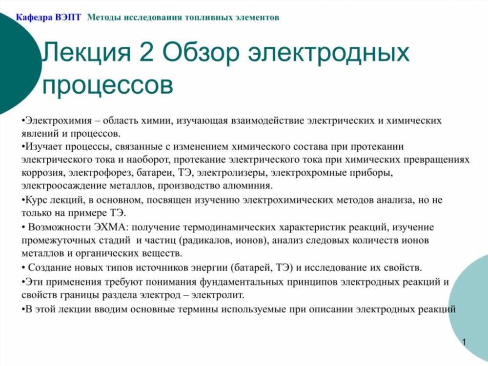 Мастерим электрическое сопротивление: от основ до применений